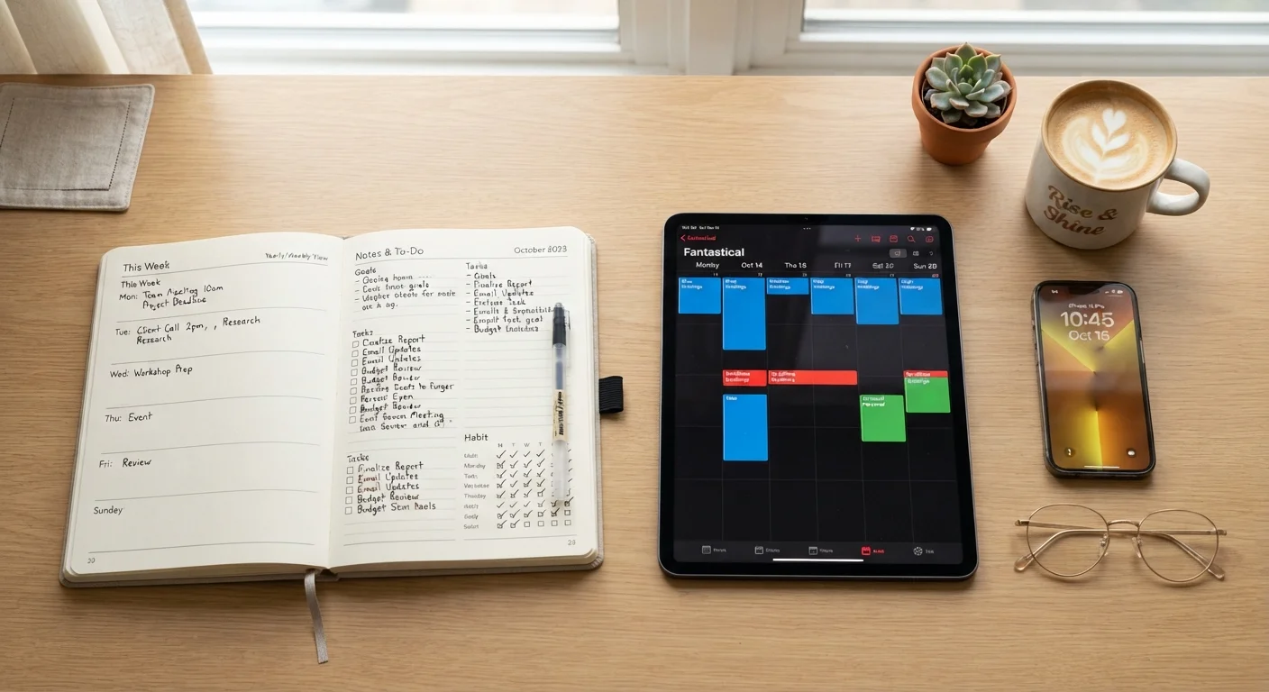 Analogue vs. Digital Planning Tools: What Works Better for Focus and Follow-Through