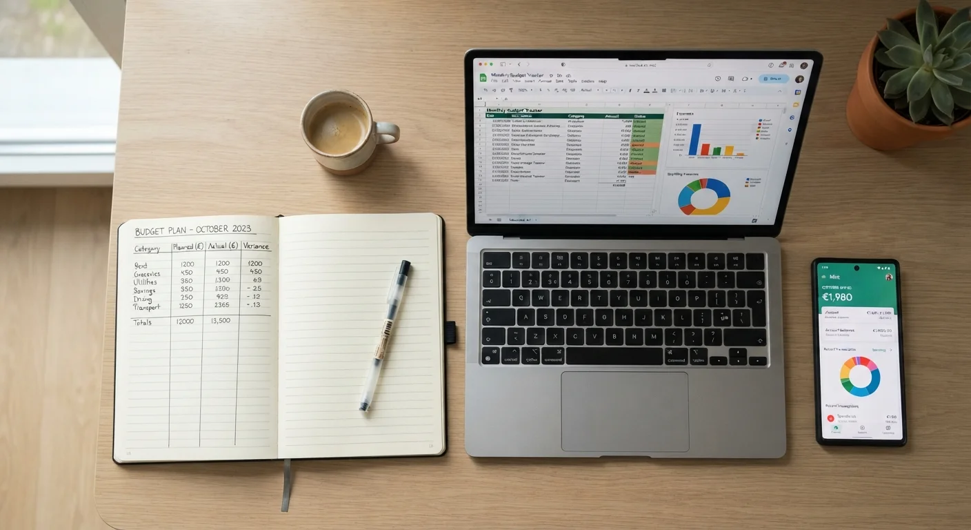 Budgeting on Paper vs. Using a Spreadsheet vs. Going Digital: What the Trade-Offs Look Like