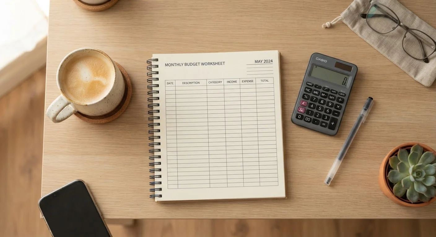 Building Your First Monthly Budget From the Ground Up