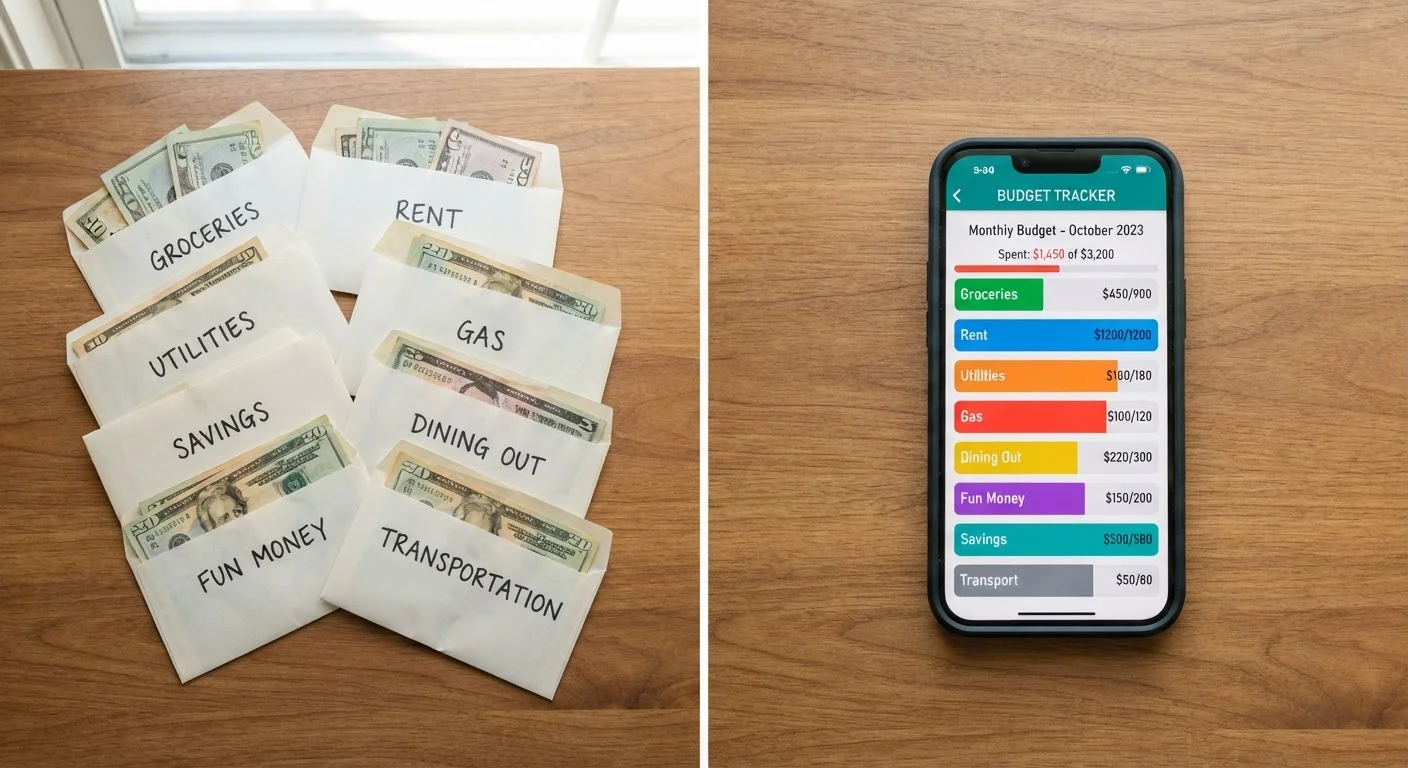 Envelope Budgeting vs. Digital Spending Limits: Two Approaches to Cash Control
