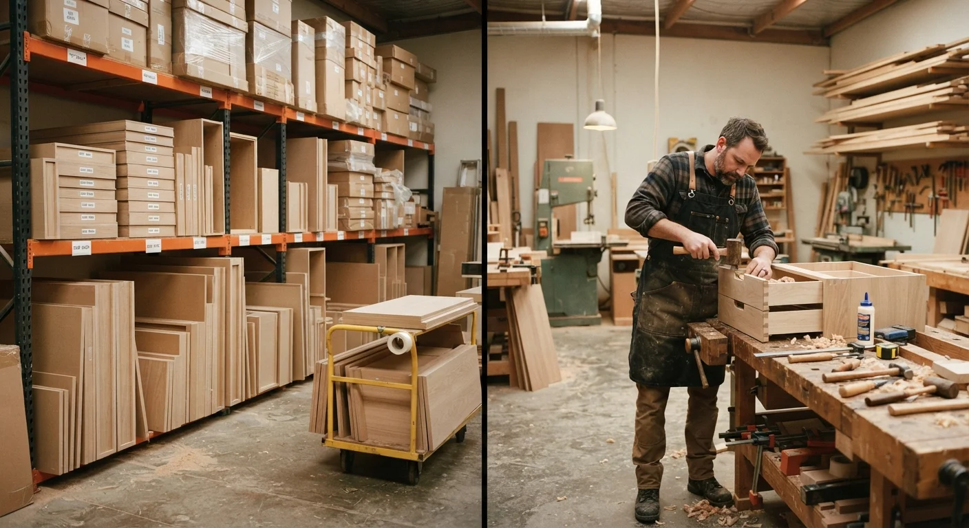 Flat Pack vs. Custom-Built Joinery: How Each Option Actually Works