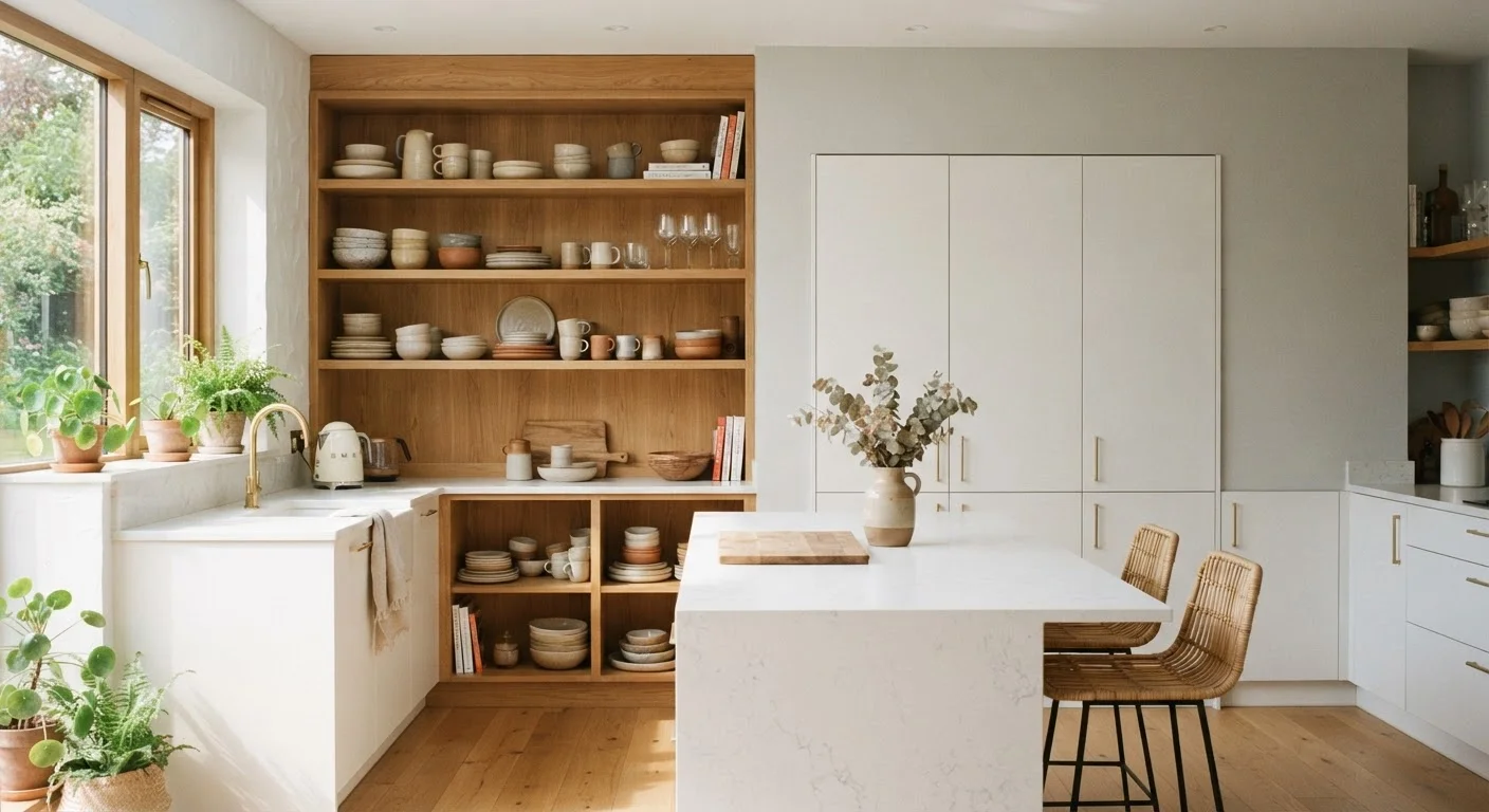 Open Shelving vs. Closed Cabinets: Choosing What Works in Your Home