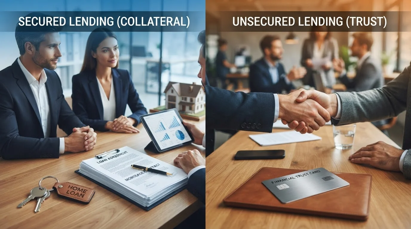 Secured vs. Unsecured Credit: How Collateral Changes the Equation