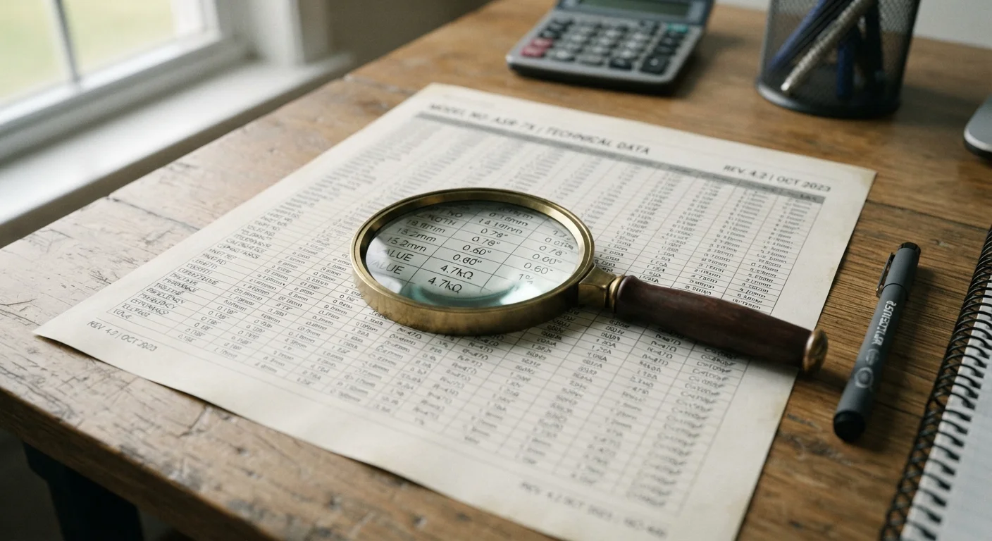 Specification Sheets Decoded: What the Numbers Actually Mean