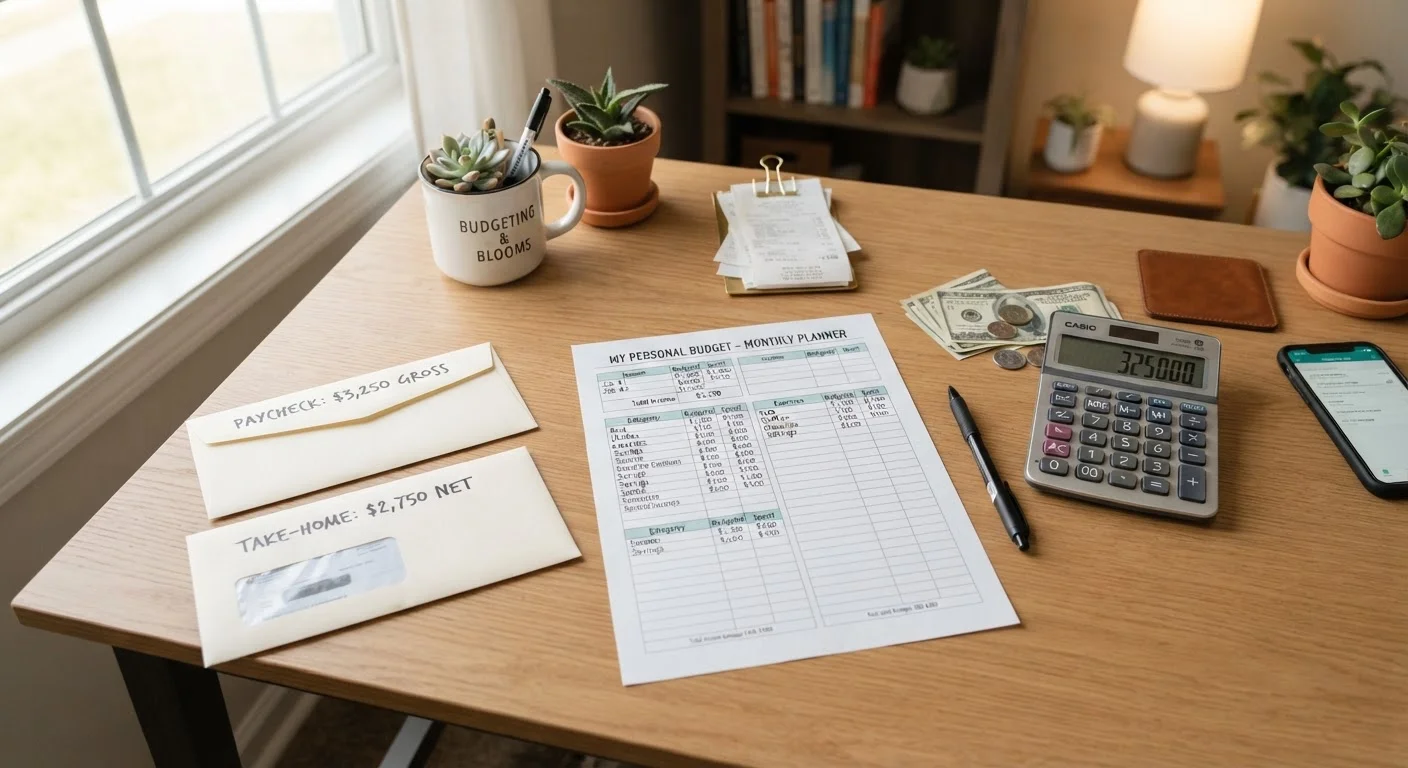The Difference Between Net Income and Gross Income in a Budget