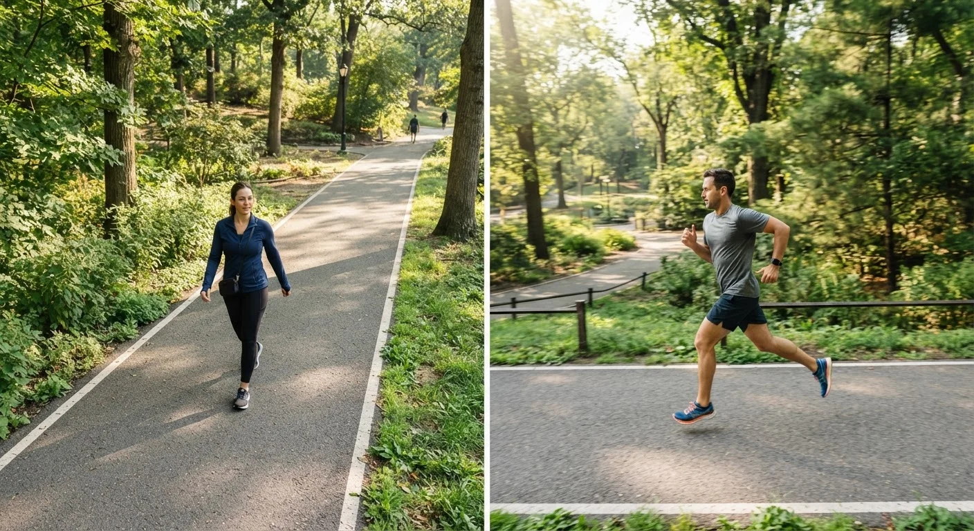 Walking vs. Running: Which Has the Edge for Long-Term Health?