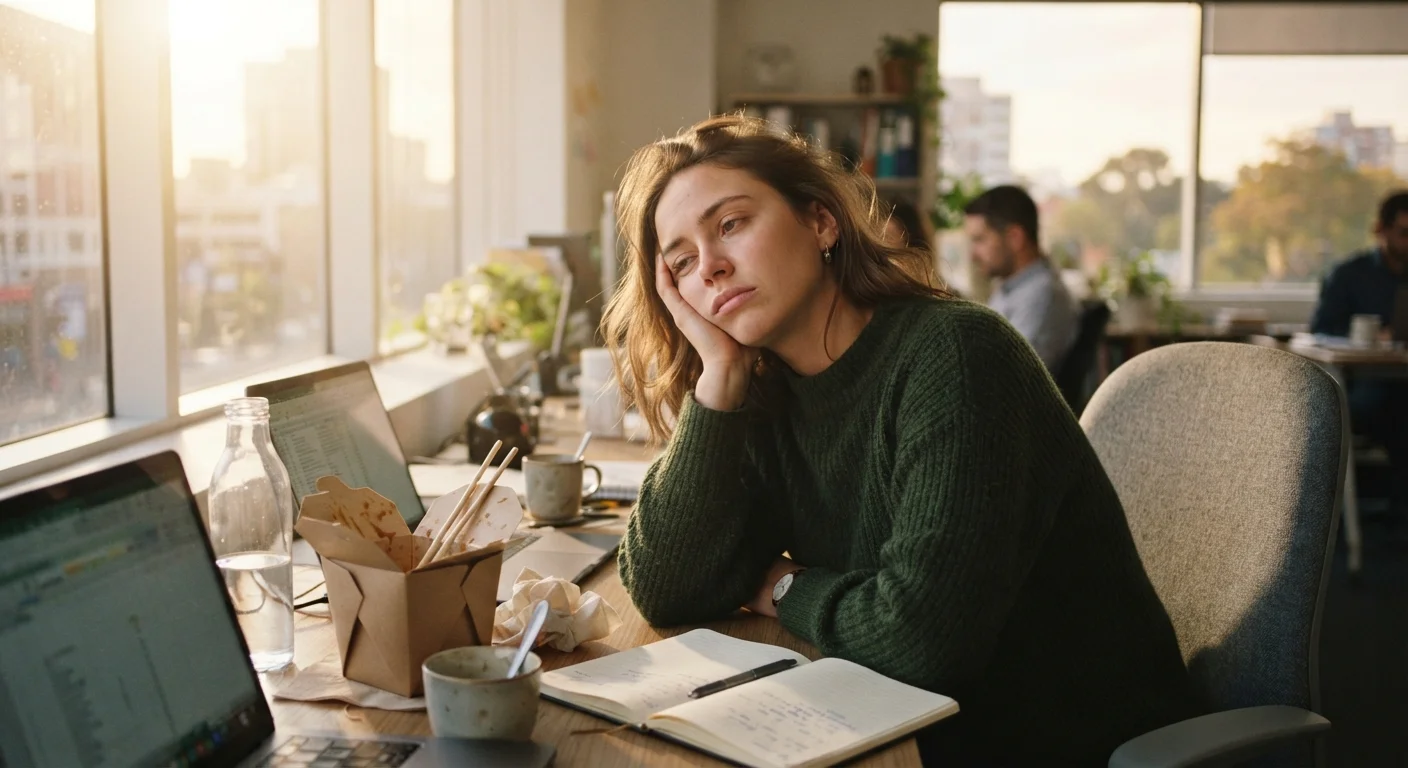 Why Your Energy Crashes After Lunch — and What's Actually Behind It